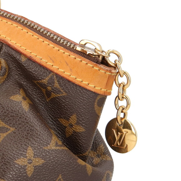 Louis Vuitton Tivoli PM Monogram Handbag Canvas M40143 Brown Women's LOUIS VU... - Picture 8 of 12